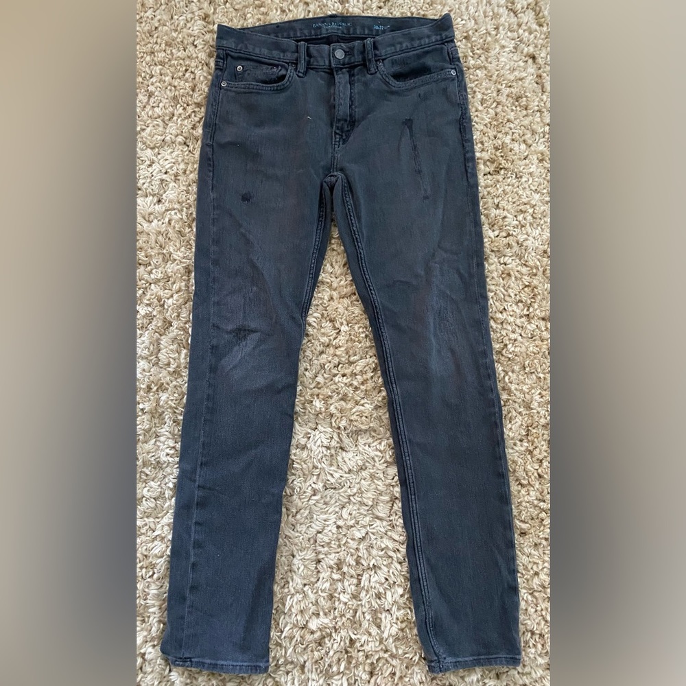 Banana Republic men’s traveler jeans slim fit 30x32 black